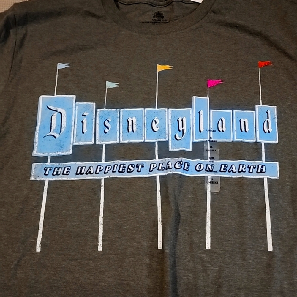 DISNEYLAND grey shirt